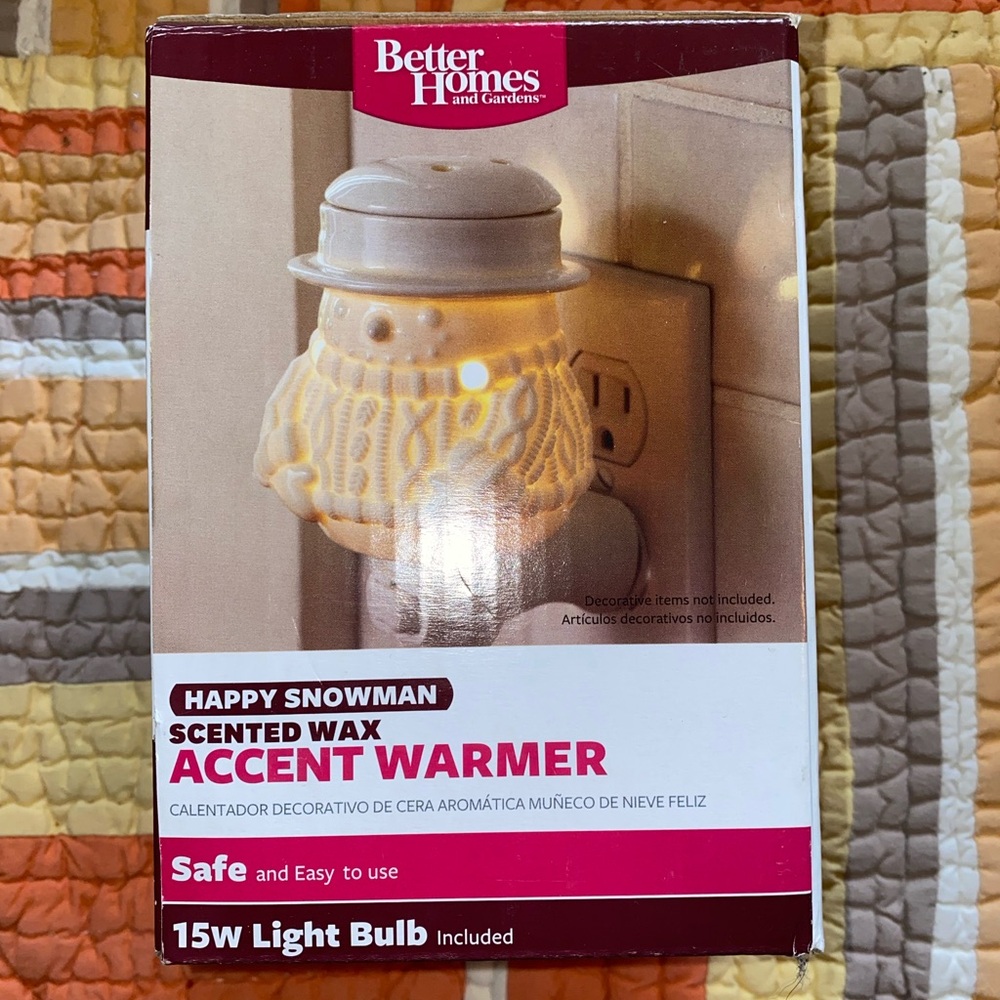 Better Homes
Festive Snowman Christmas Holiday Plugin Wax Warmer Fragrance
